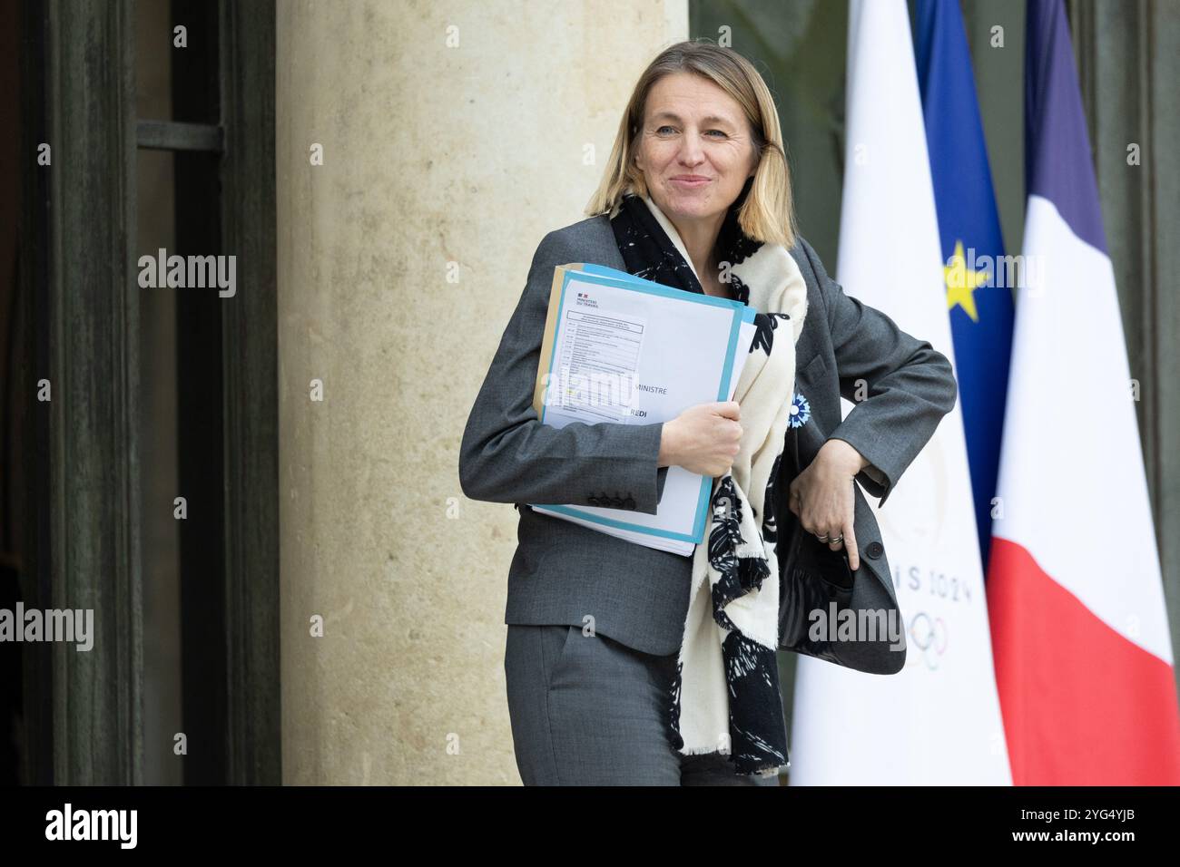 paris-france-06th-nov-2024-french-minister-of-labor-and-employment