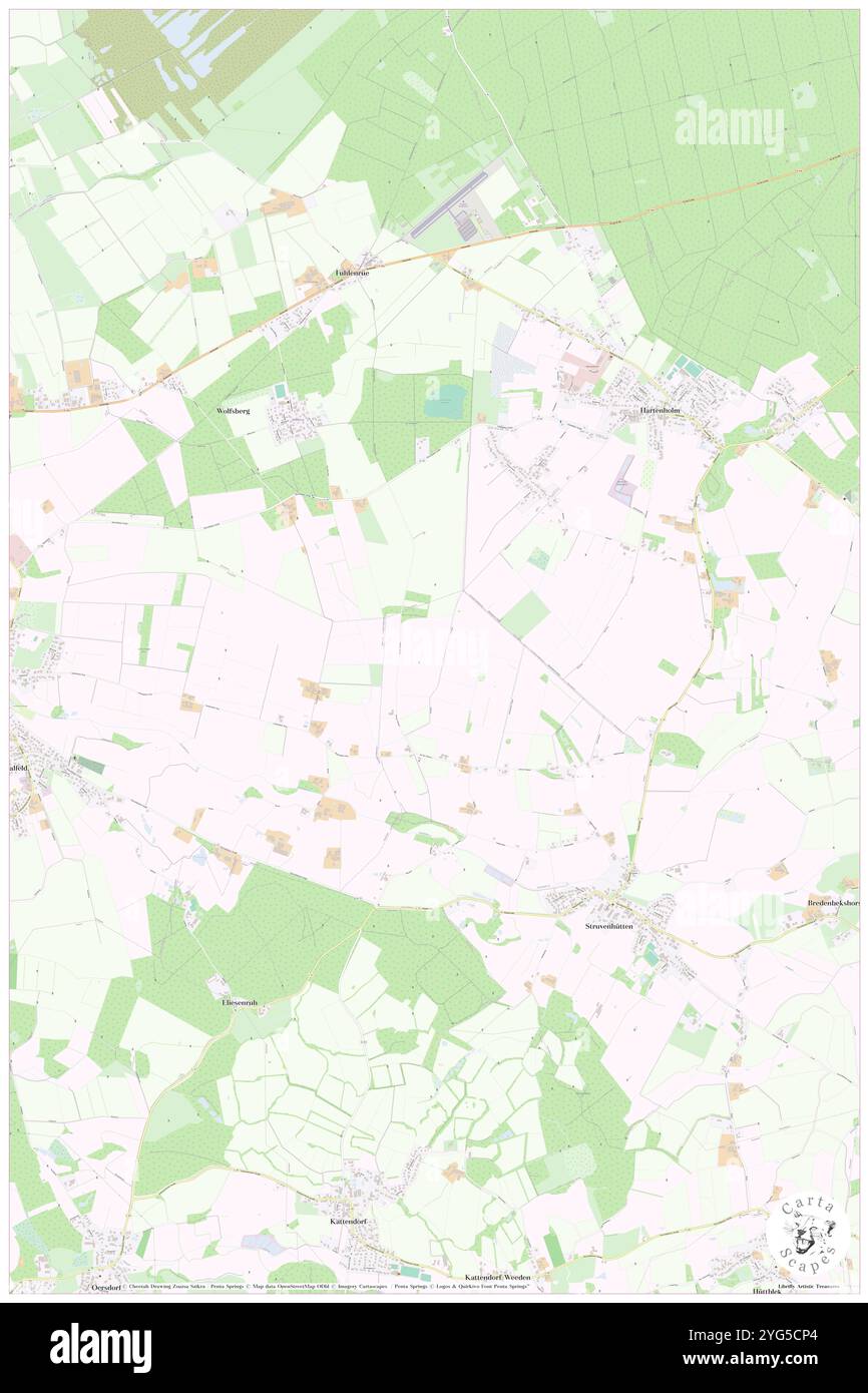 Auf der Schanze, DE, Germany, Schleswig-Holstein, N 53 52' 59'', N 10 1' 59'', map, Cartascapes Map published in 2024. Explore Cartascapes, a map revealing Earth's diverse landscapes, cultures, and ecosystems. Journey through time and space, discovering the interconnectedness of our planet's past, present, and future. Stock Photo