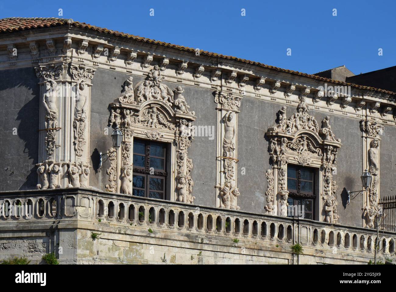 Palazzo biscari catania hi-res stock photography and images - Alamy, image size:1300x957