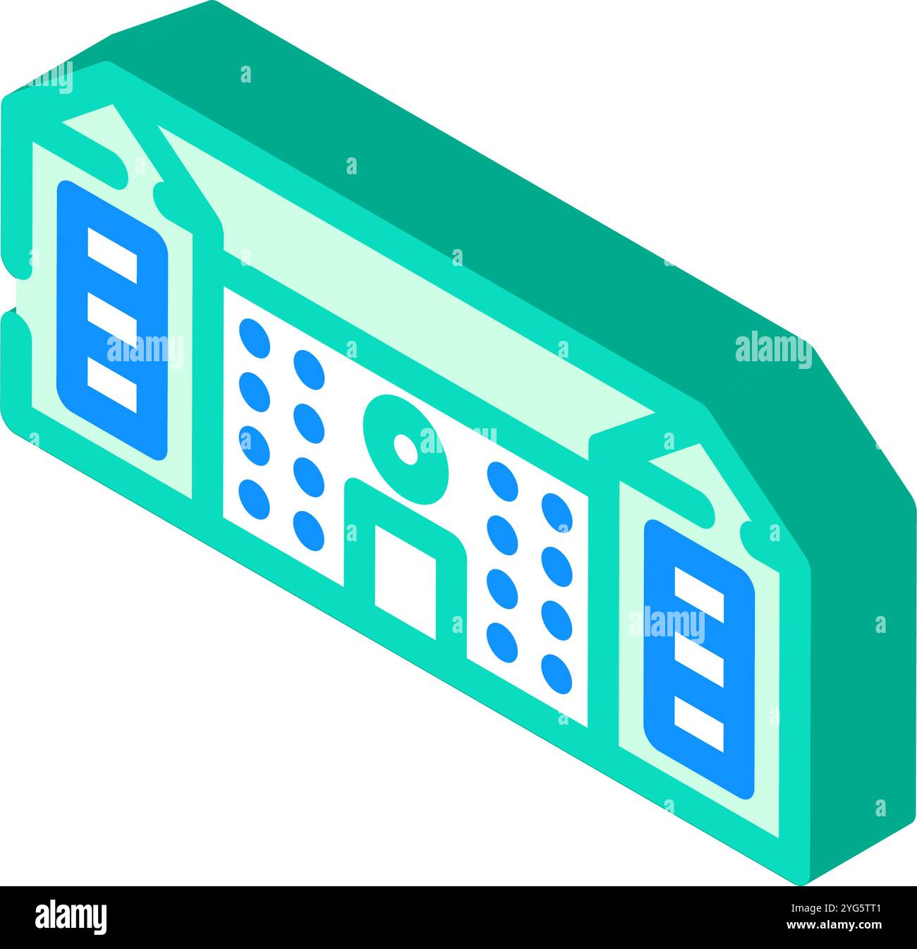 Library building isometric 3d icon Stock Vector Images - Alamy