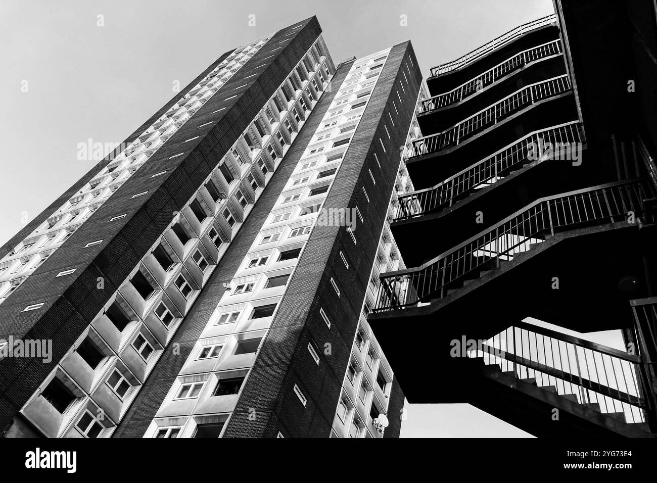 Middlesex Street housing estate, London E1, UK Stock Photo