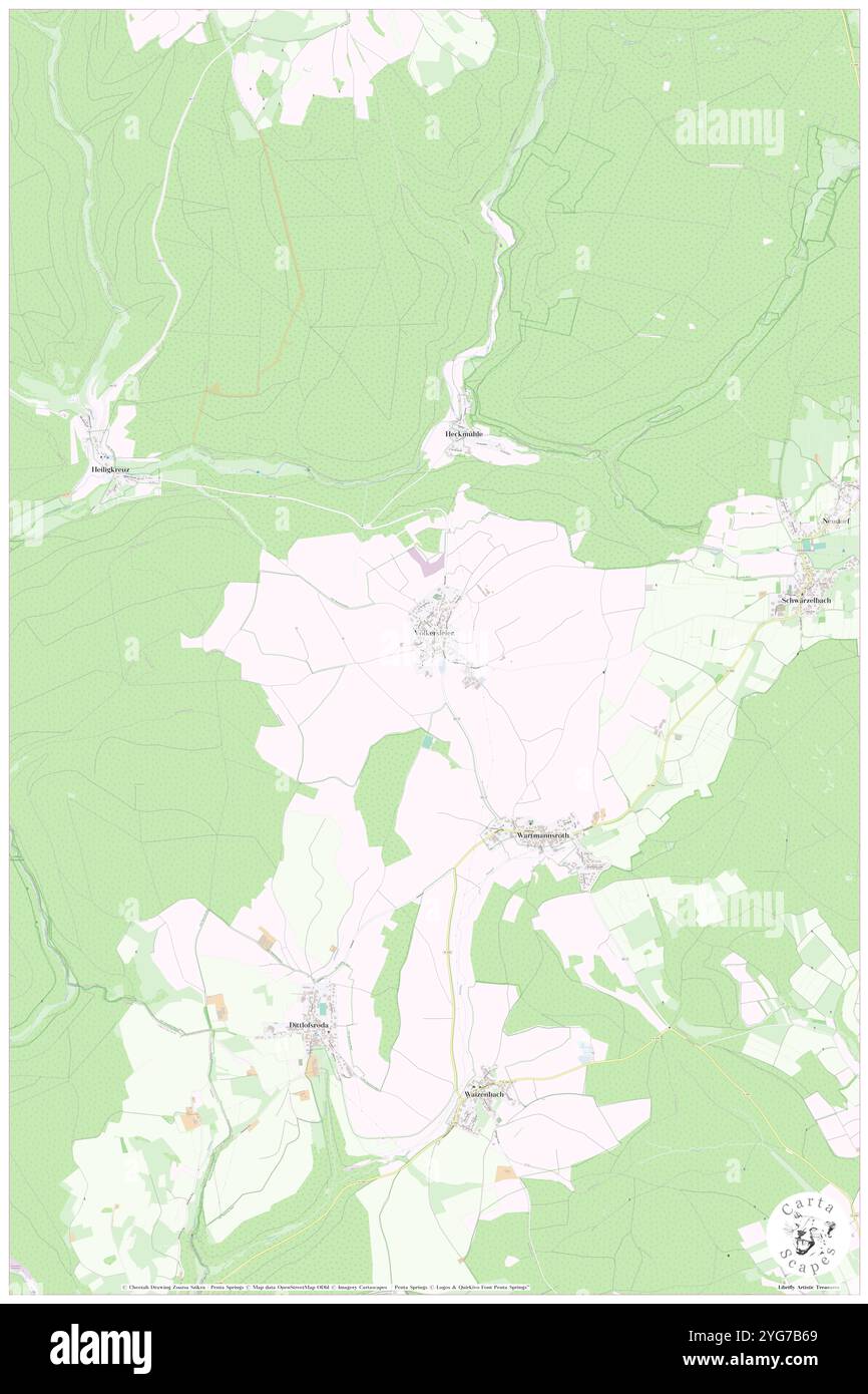Schloss Voelkersleier, Regierungsbezirk Unterfranken, DE, Germany ...