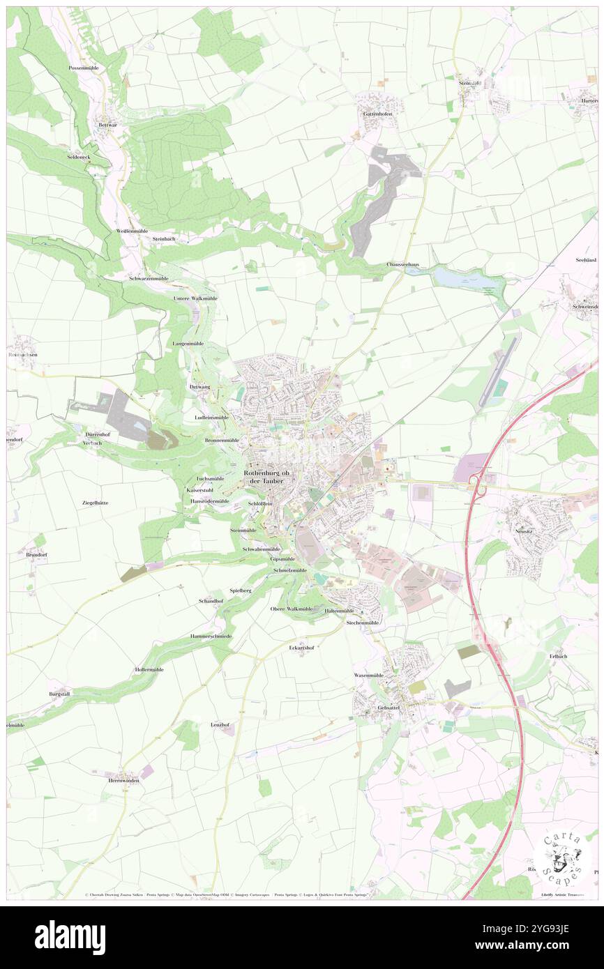 zum rappen topplerhaus, Regierungsbezirk Mittelfranken, DE, Germany, Bavaria, N 49 22' 47'', N 10 11' 5'', map, Cartascapes Map published in 2024. Explore Cartascapes, a map revealing Earth's diverse landscapes, cultures, and ecosystems. Journey through time and space, discovering the interconnectedness of our planet's past, present, and future. Stock Photo