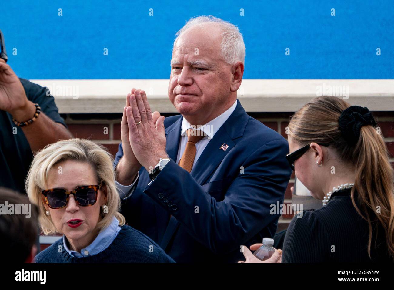 Washington, United States. 06th Nov, 2024. Vice Presidential candidate