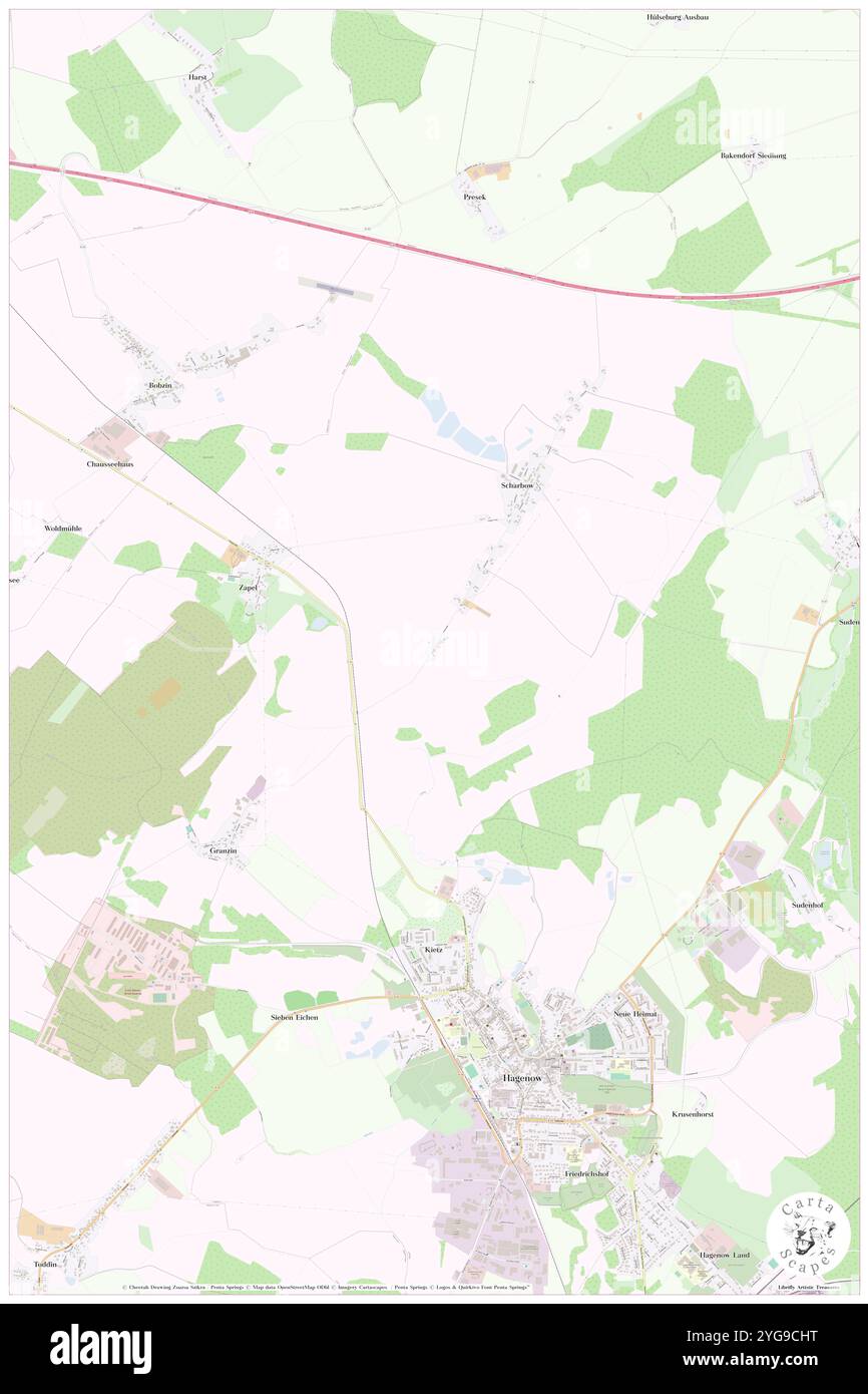 Bellevue, DE, Germany, Mecklenburg-Vorpommern, N 53 27' 38'', N 11 10' 48'', map, Cartascapes Map published in 2024. Explore Cartascapes, a map revealing Earth's diverse landscapes, cultures, and ecosystems. Journey through time and space, discovering the interconnectedness of our planet's past, present, and future. Stock Photo