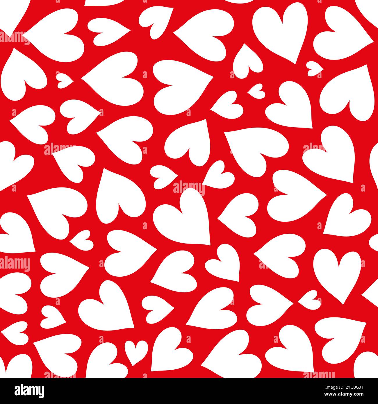 Seamless pattern with heart. Vector illustration Stock Vector Image ...