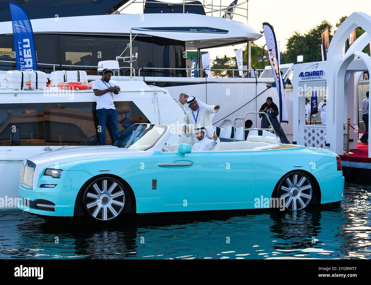QATAR BOAT SHOW 2024 IN DOHA People visit opening day of the inaugural ...