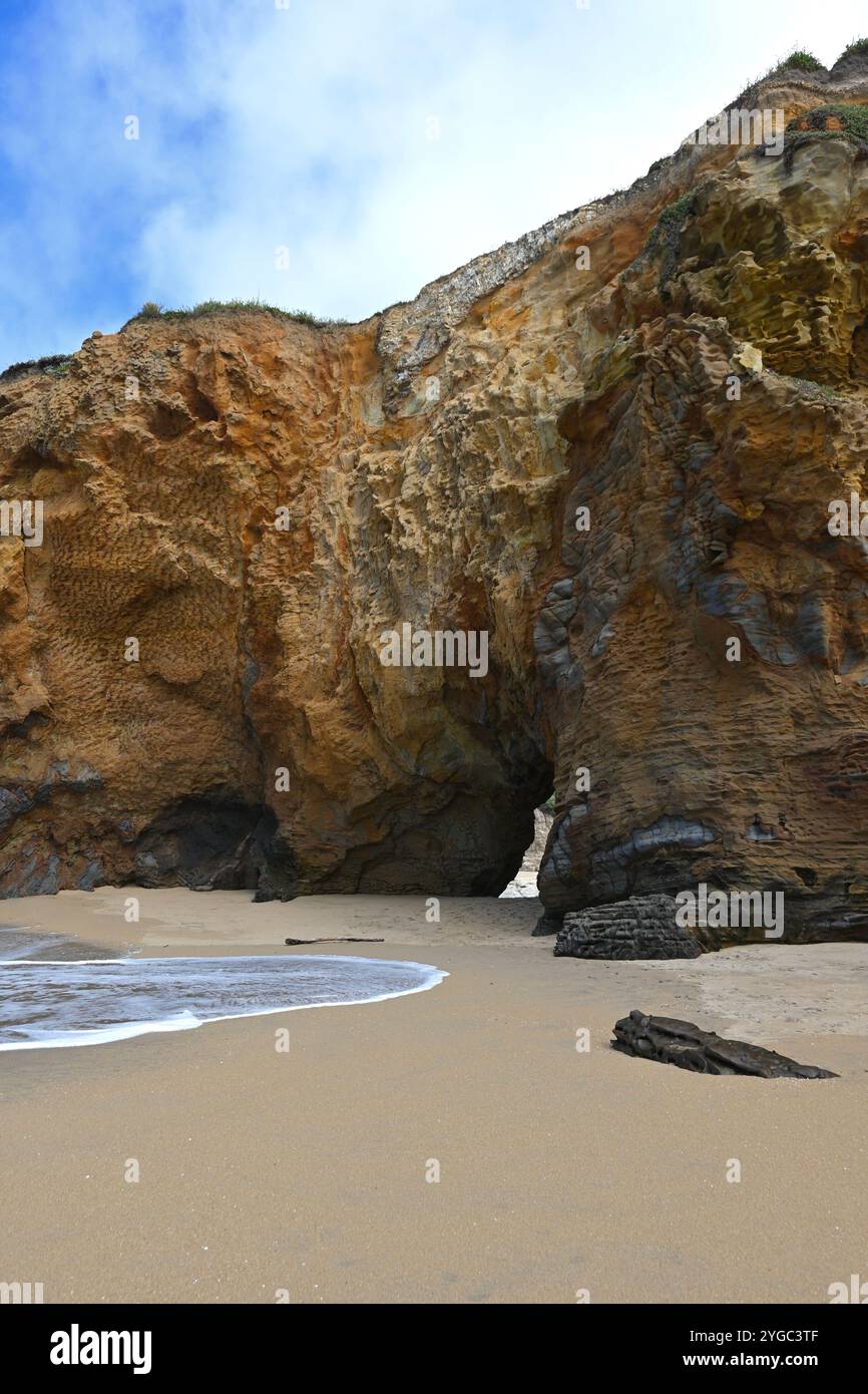 Big Sur, California, Rock arch Stock Photo