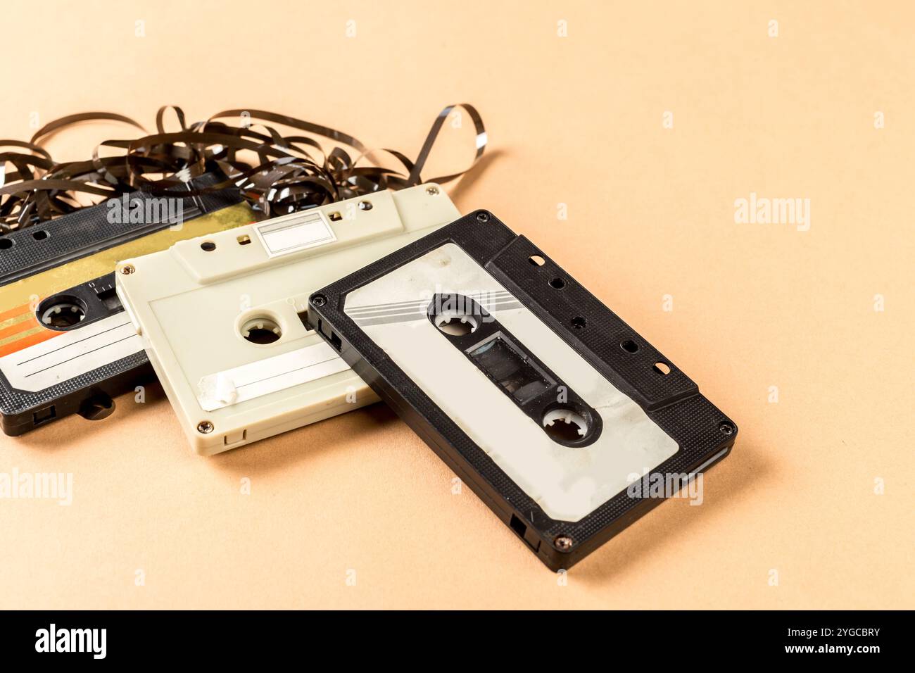 Old Audio Cassette Tape Stock Photo - Alamy