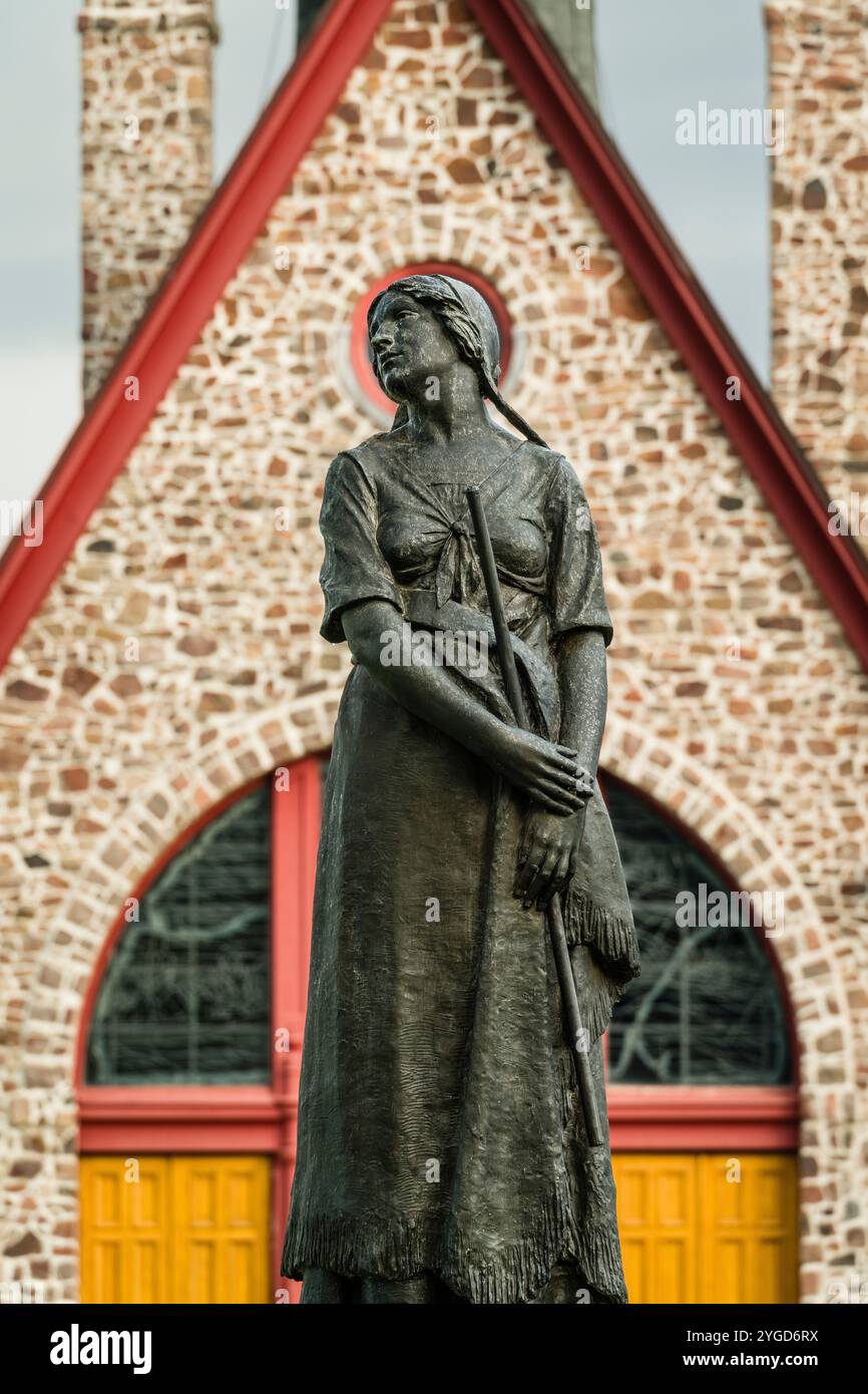 Grand-Pré National Historic Site _ Grand Pré, Nova Scotia, CAN Stock Photo