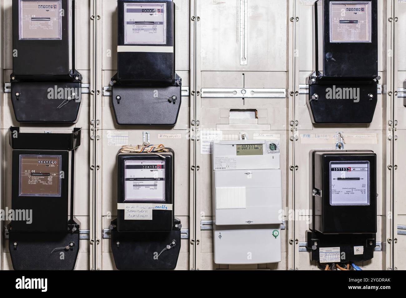 Meter Cabinet With Bidirectional Meter And Ferraris Meter In Meter Cabinet With Bidirectional Meter And Ferraris Meter In