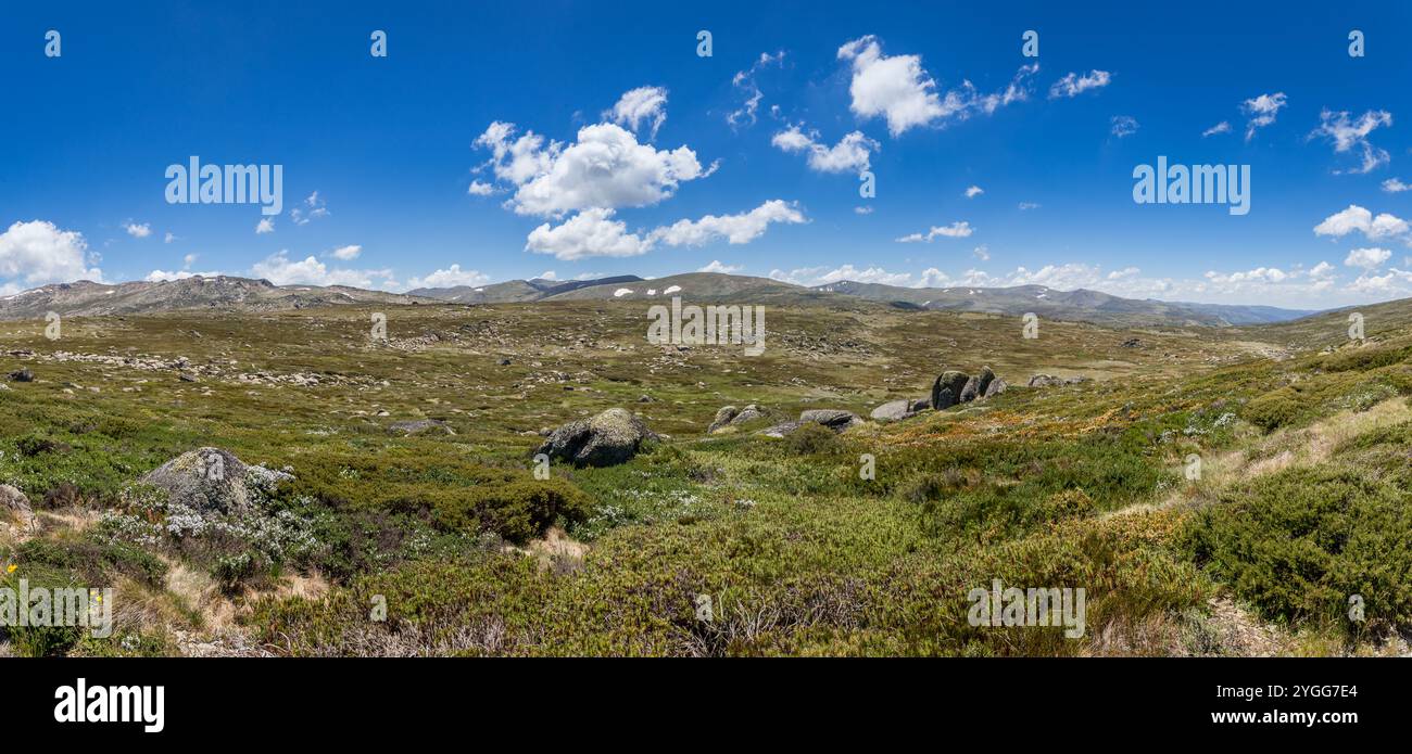 Exploring the Main Range Walk at Mount Kosciuszko with stunning views ...