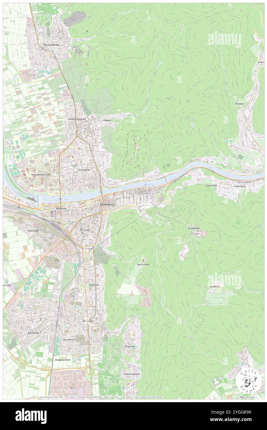 Friedrich-Ebert-Grundschule, Karlsruhe Region, DE, Germany, Baden-Wurttemberg, N 49 24' 36'', N 8 42' 17'', map, Cartascapes Map published in 2024. Explore Cartascapes, a map revealing Earth's diverse landscapes, cultures, and ecosystems. Journey through time and space, discovering the interconnectedness of our planet's past, present, and future. Stock Photo