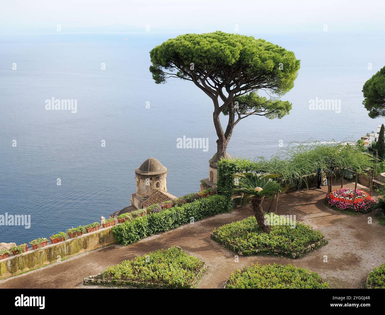 Villa Ravello Garden, Villa Rufolo, Ravello, Amalfi Coast, Sorrento Peninsula ...