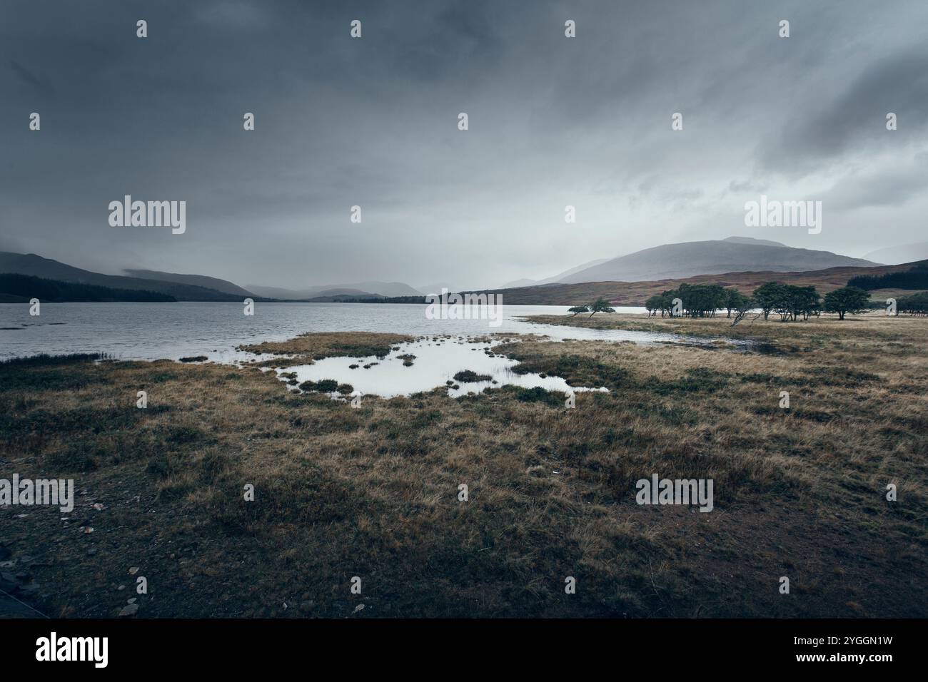 Loch Tulla, Scotland Stock Photo