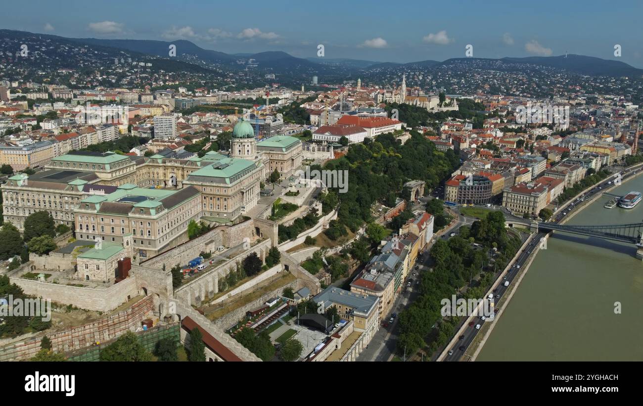 Buda Castle Hill in Budapest Stock Photo - Alamy