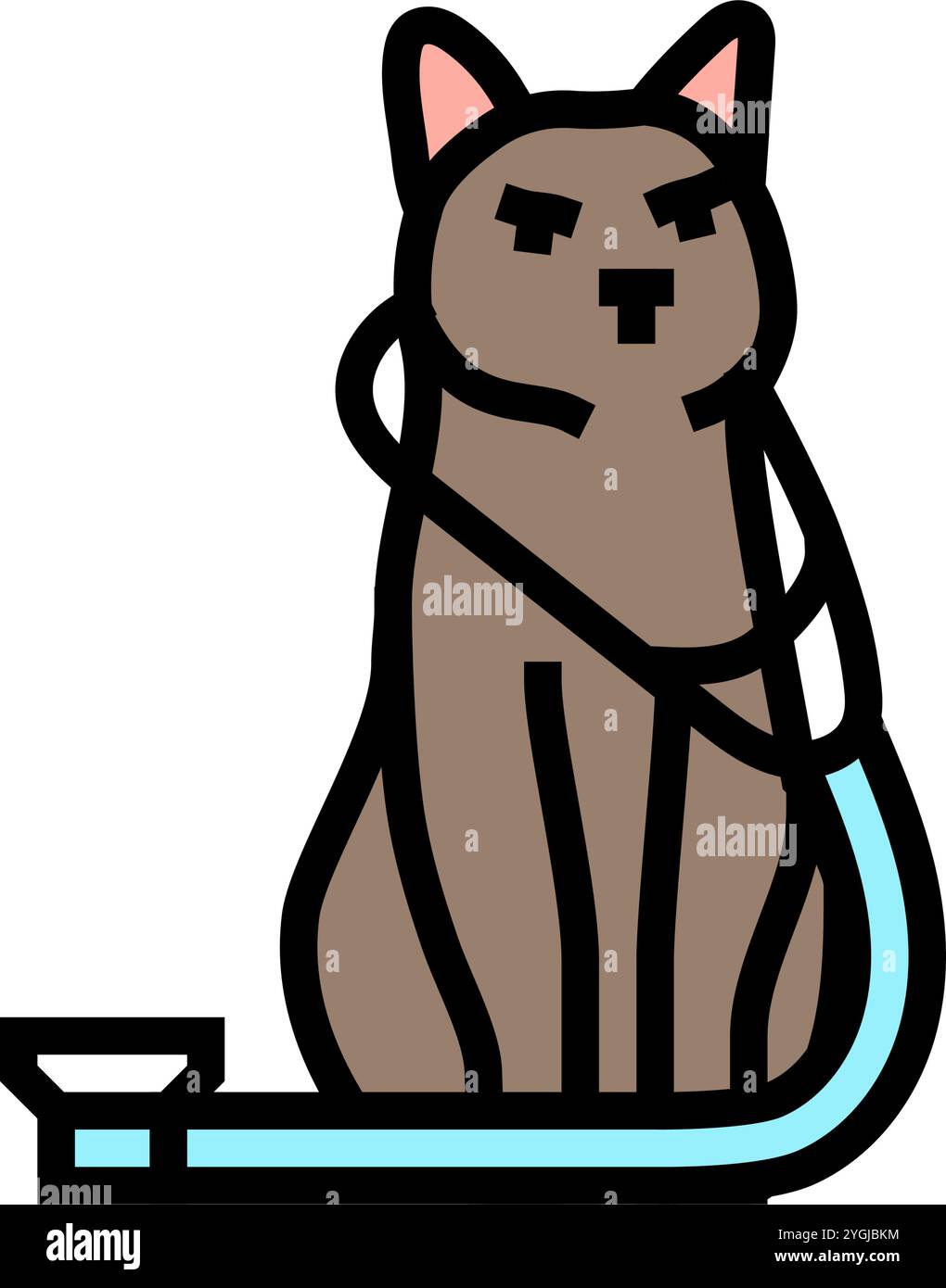 Cat mating Stock Vector Images - Alamy