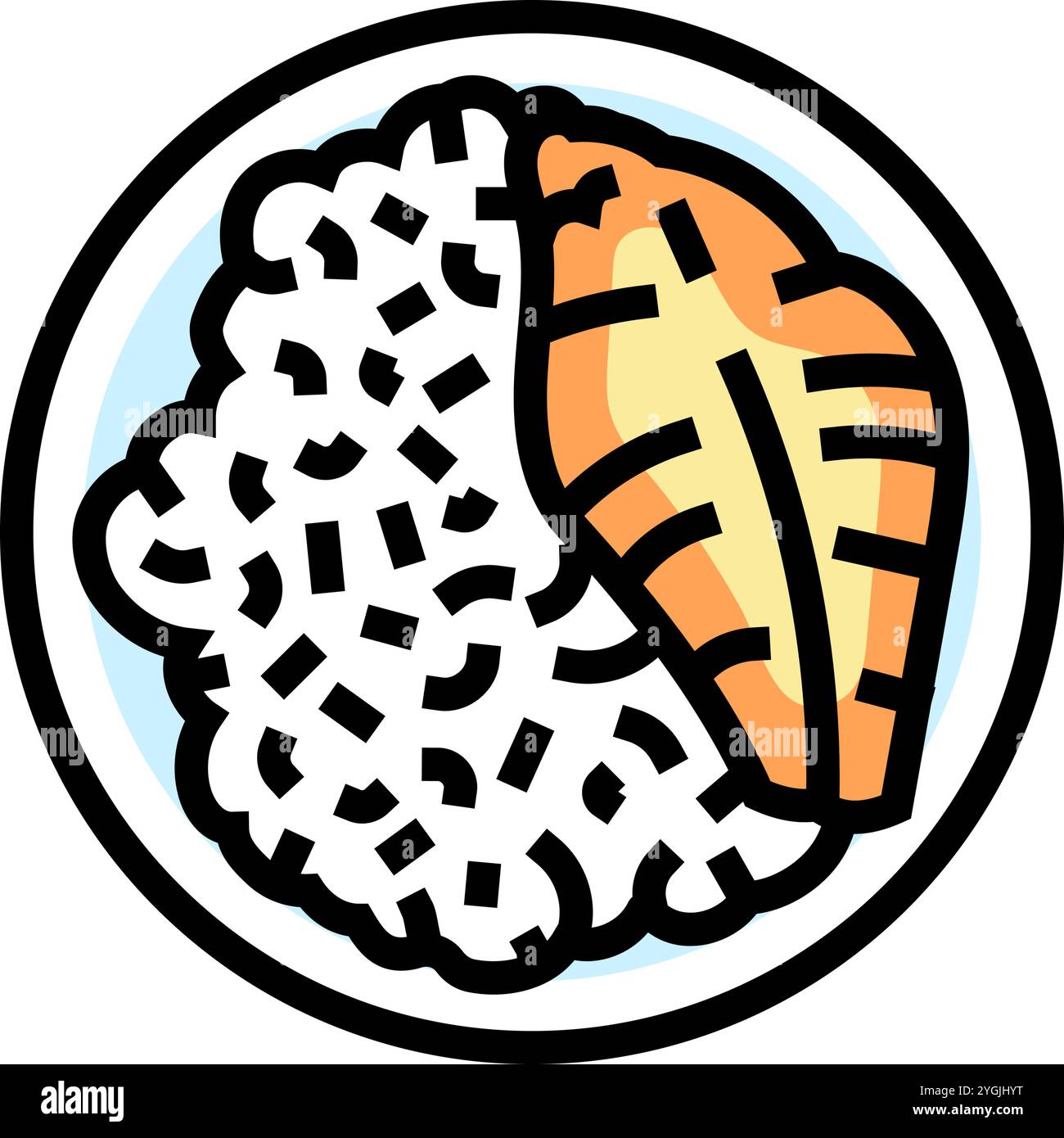 risotto fish color icon vector illustration Stock Vector Image & Art ...