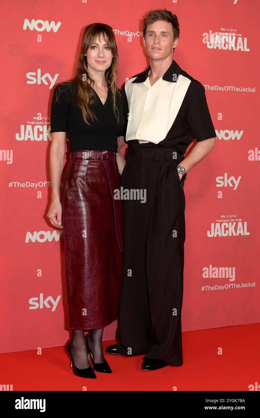 Eddie redmayne wife hannah bagshawe hi-res stock photography and