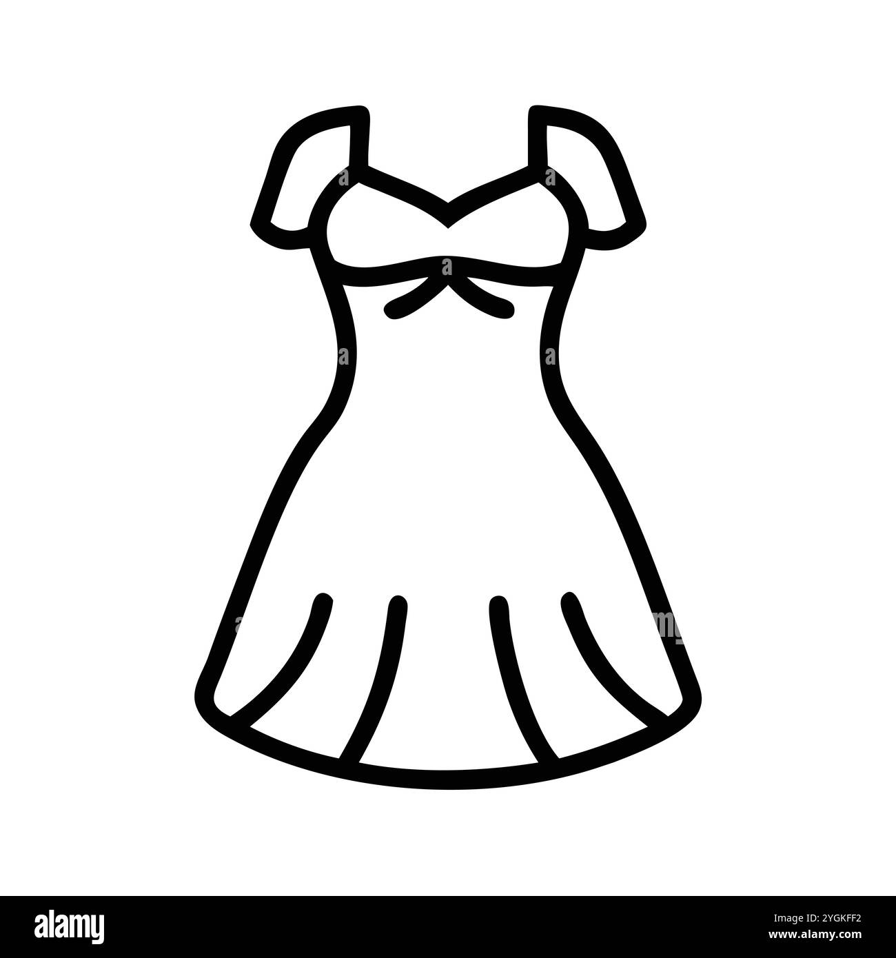 Off shoulder dress Cut Out Stock Images Pictures Alamy