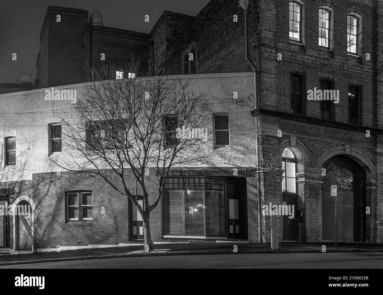 The Sydney suburb of The Rocks, settled at colonization in 1788 ...