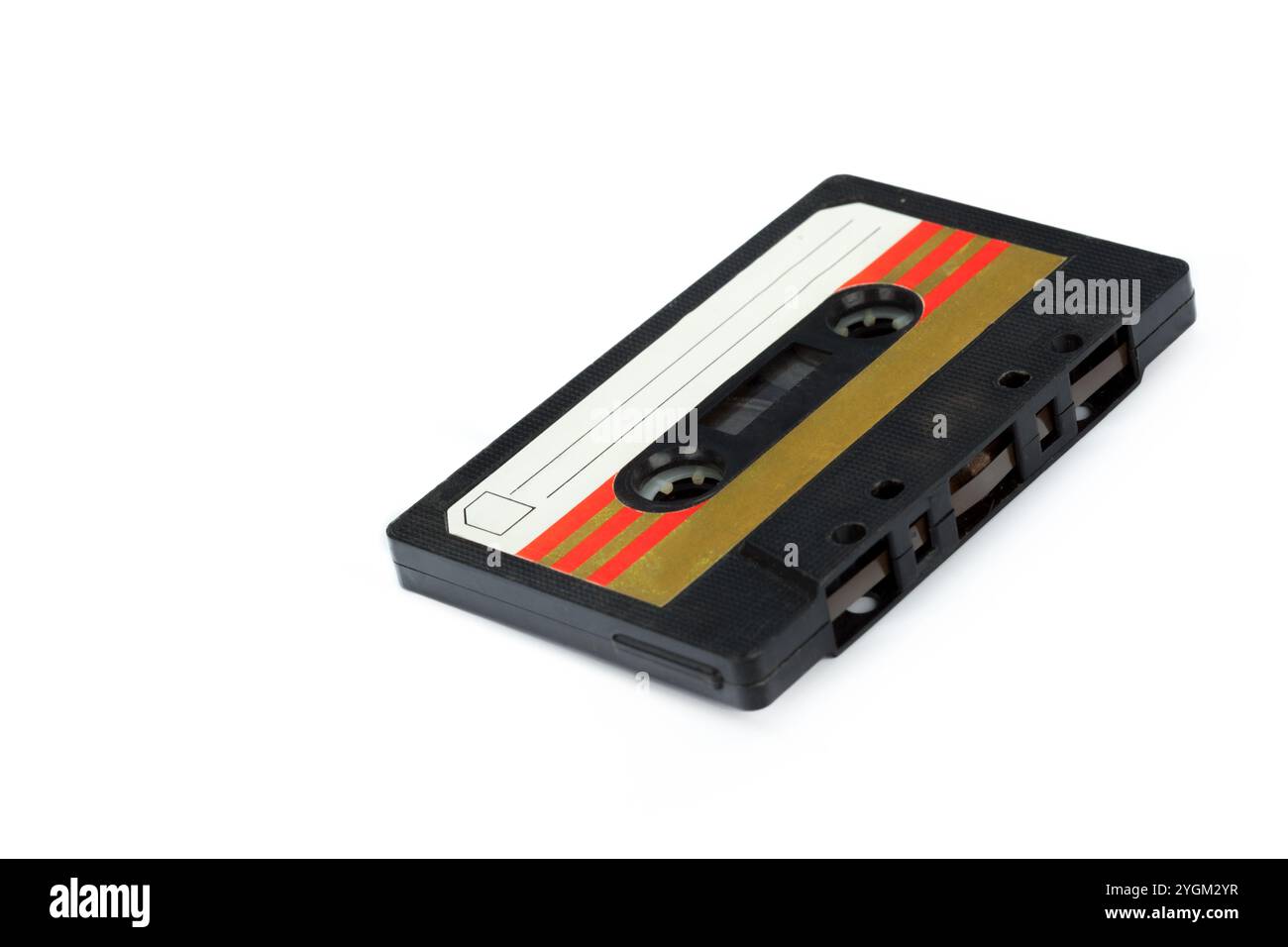 vintage cassette tape isolated white background Stock Photo - Alamy