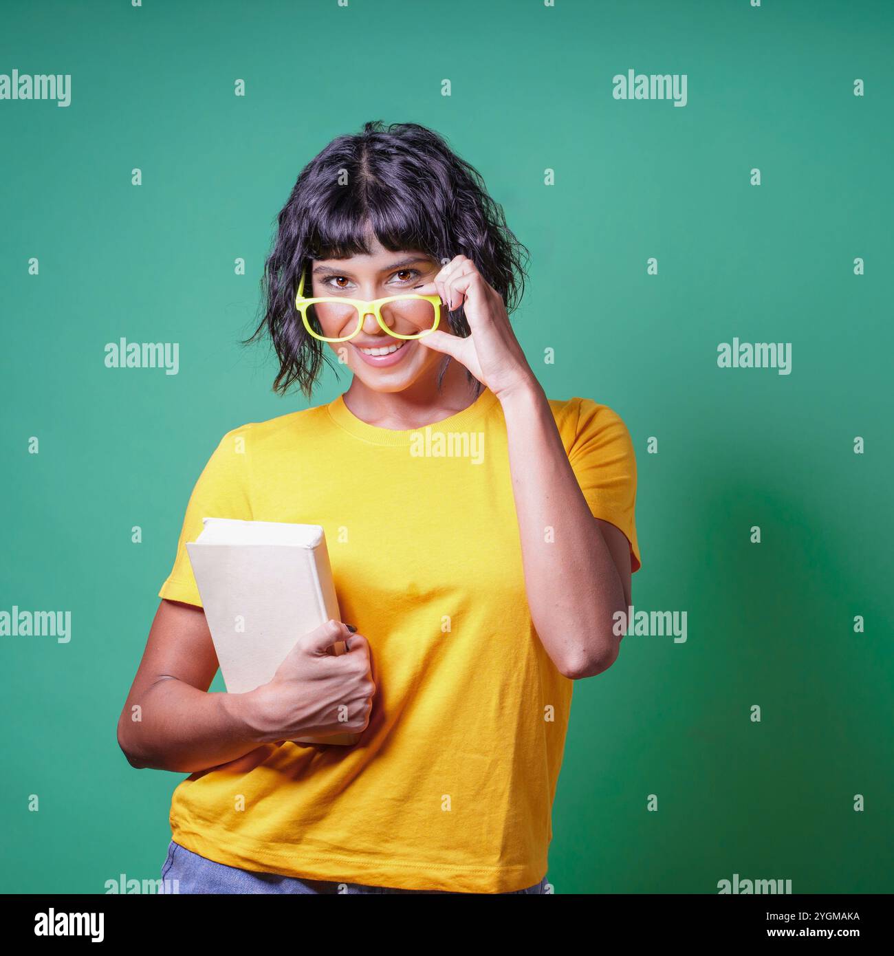 Studio portrait young latina hi-res stock photography and images - Alamy