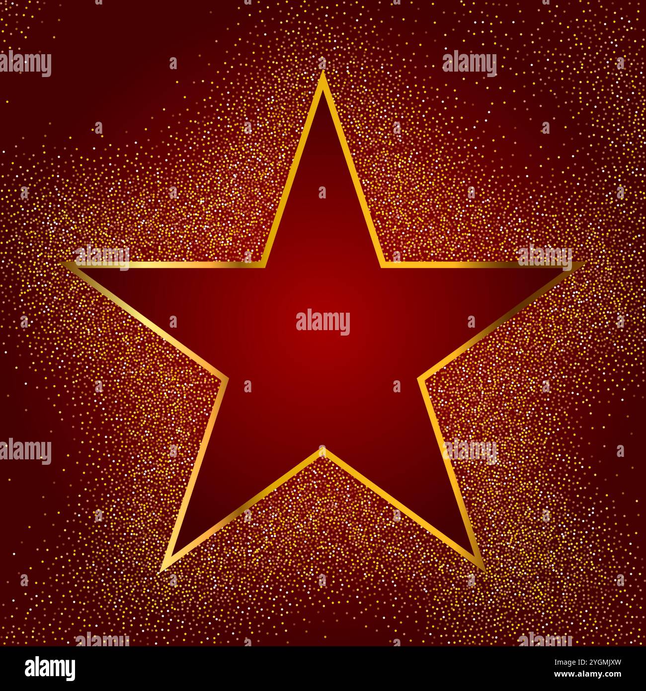 Christmas background with a glittering star design Stock Vector Image ...