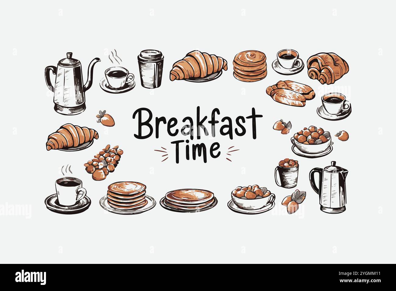 Milk tea vector vectors Stock Vector Images - Alamy