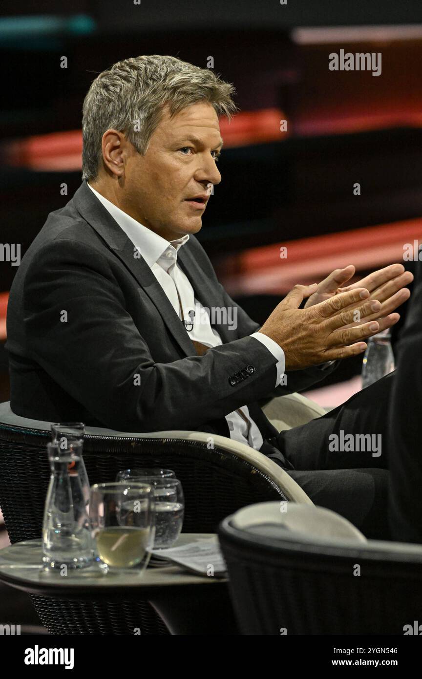 Robert Habeck Politiker 11 24 Her Robert Habeck Am 7 November 2024 In 