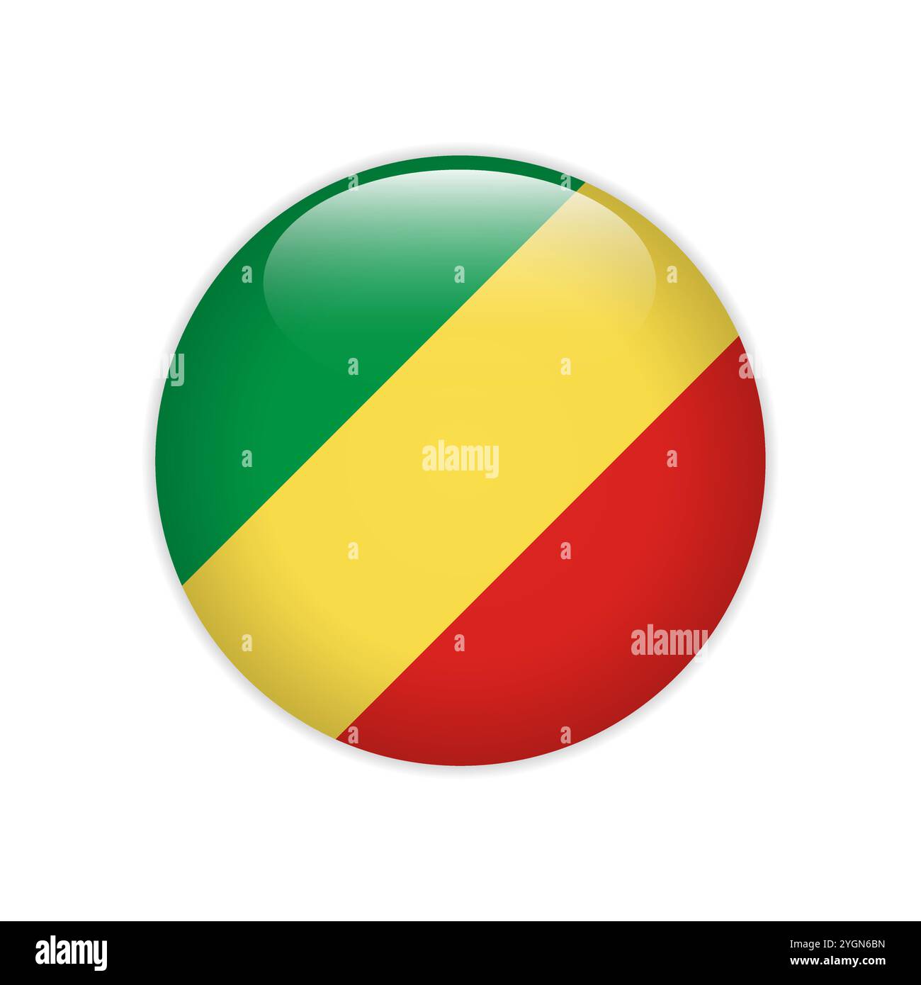 Congo congo flag Stock Vector Images - Alamy