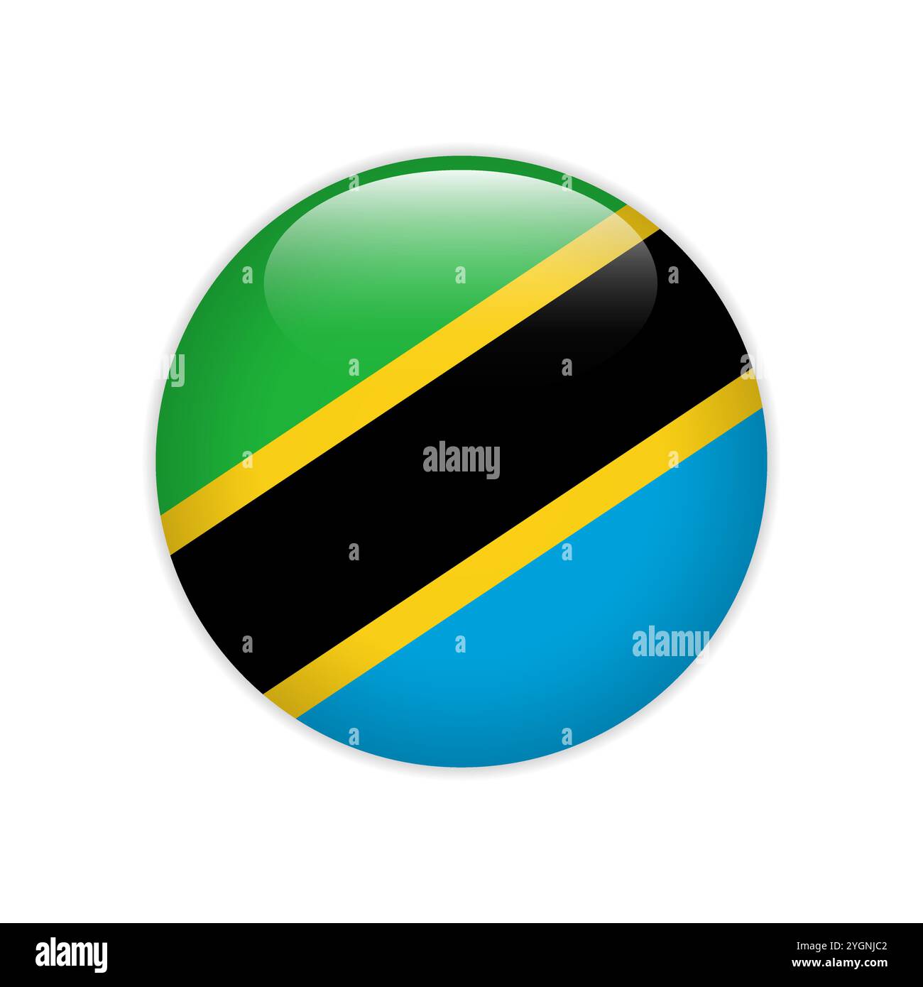 Tanzania badge hi-res stock photography and images - Alamy
