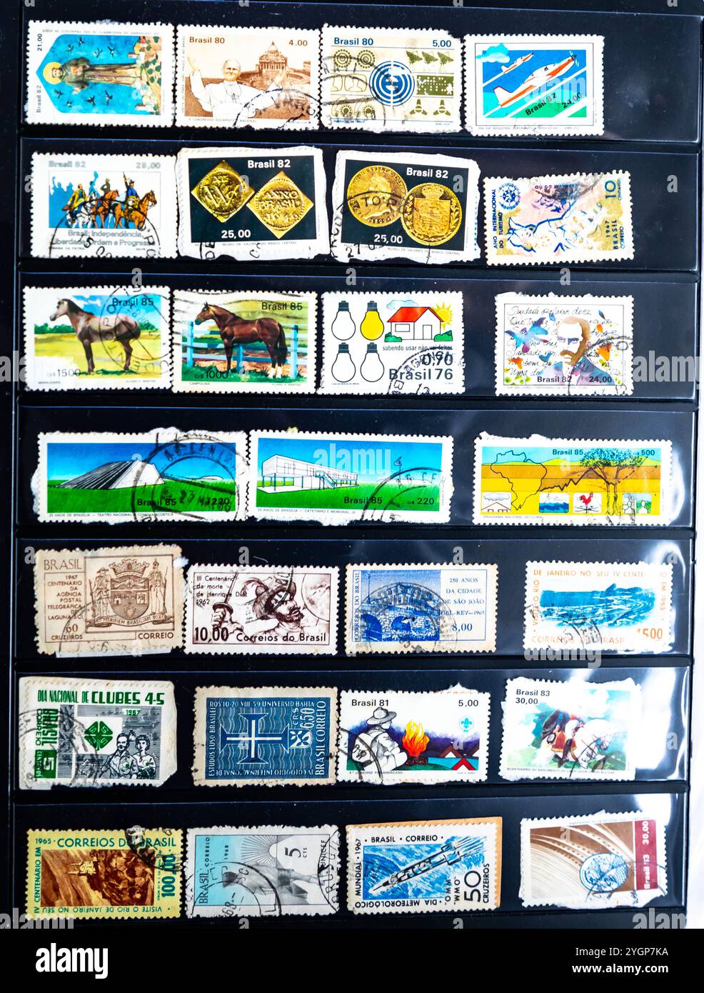 brazilian-post-office-postage-stamp-collection-rare-and-old-vintage