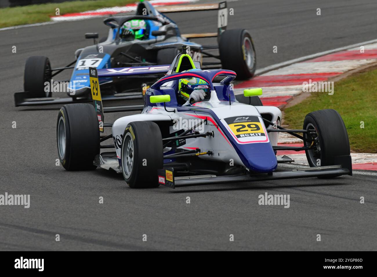 August Raber Motor racing british grand prix donington park hi-res stock photography ...