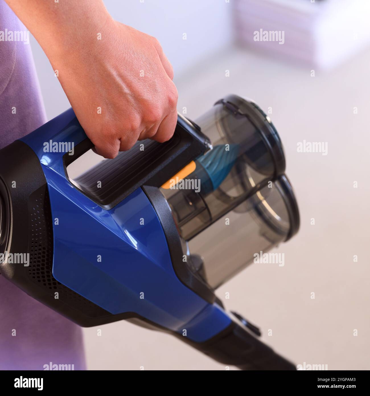Handheld close up shot woman hi-res stock photography and images - Alamy
