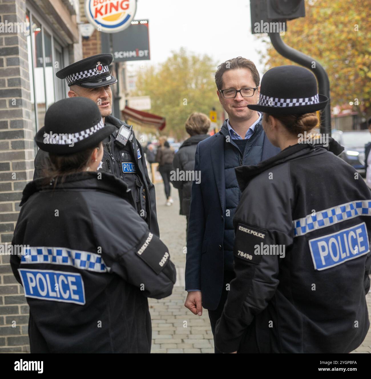 Brentwood high street security hi-res stock photography and images - Alamy