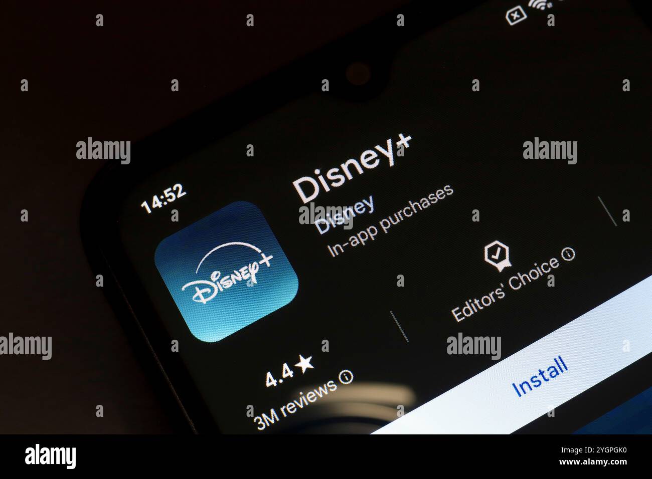 November 8, 2024, Brazil. In this photo illustration, the Disney+ (Plus ...