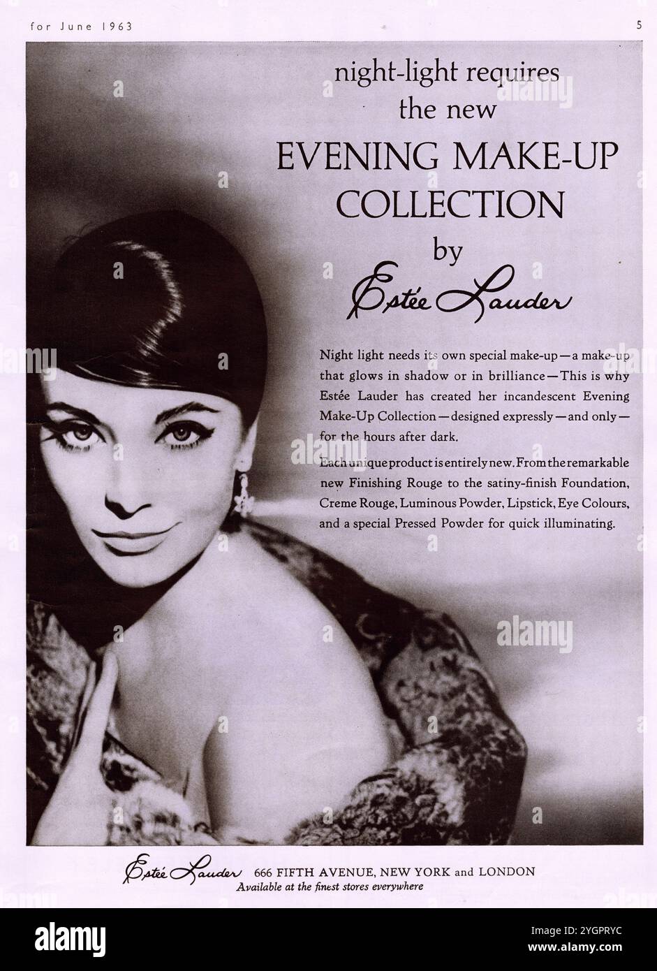 Estee lauder ad hi-res stock photography and images - Alamy