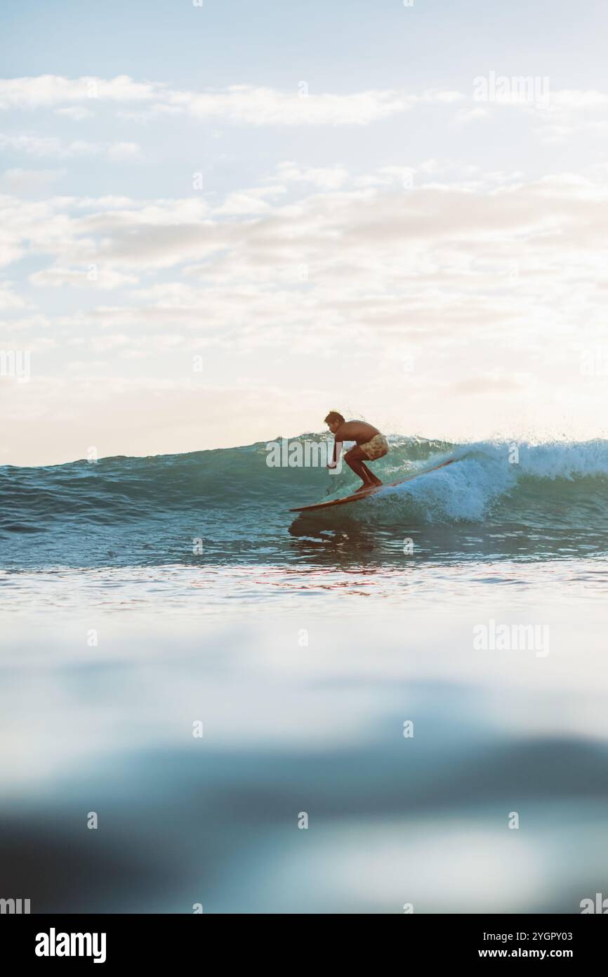 Arthur 'Toots' Anchinges rides with grace on Waikiki’s waves at Queens ...