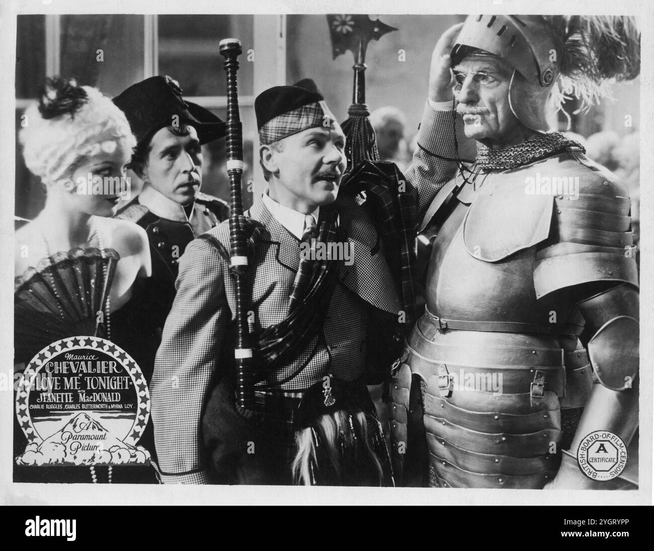 MYRNA LOY, CHARLES BUTTERWORTH, CHARLIE RUGGLES and C. AUBREY SMITH in ...