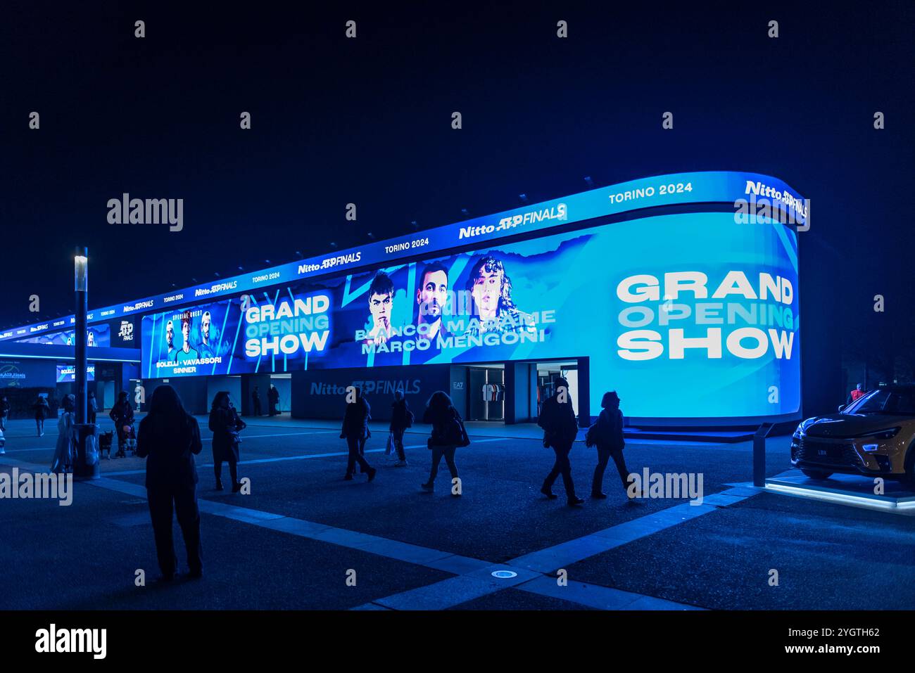 Grand Opening Show per le Nitto ATP Finals 2024 presso il Pala Alpitour