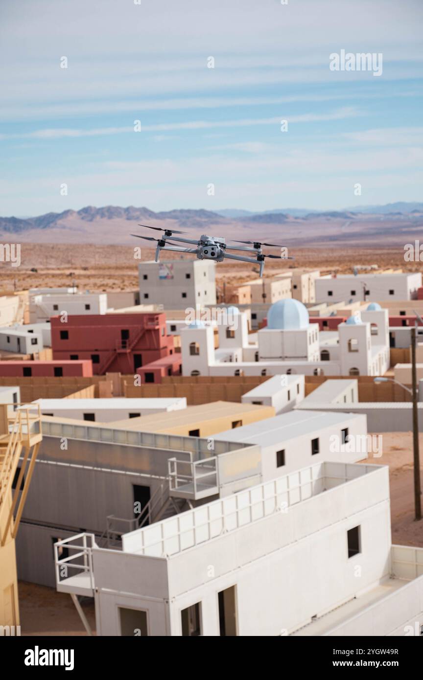 A team of Department of Defense drone operators and experts test the ...