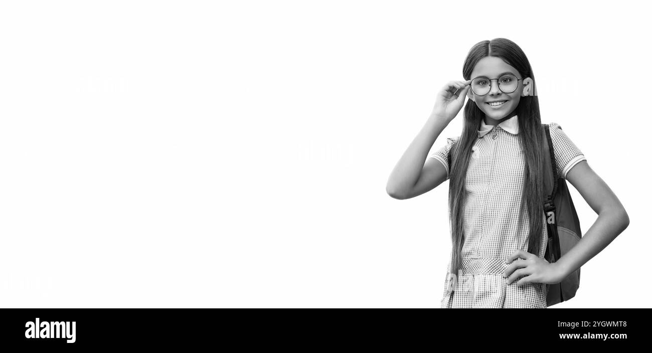 school education for teen girl. school girl ready to study. back to ...