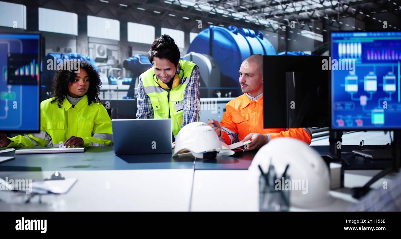 Oil gas automation using hi-res stock photography and images - Alamy