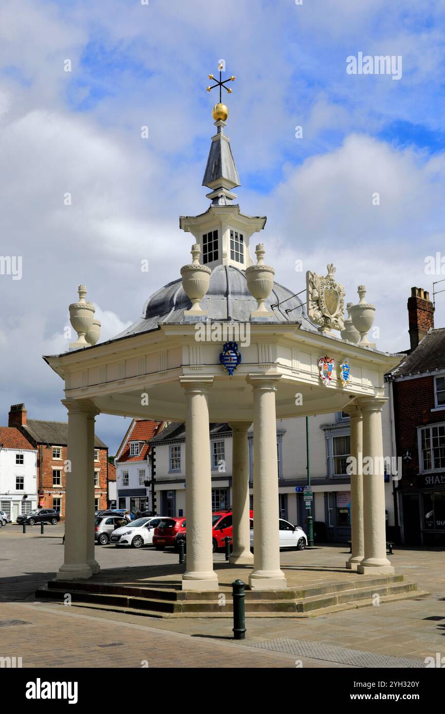 The historic Market Cross, Beverley town, East Riding of Yorkshire, England, UK Stock Photo