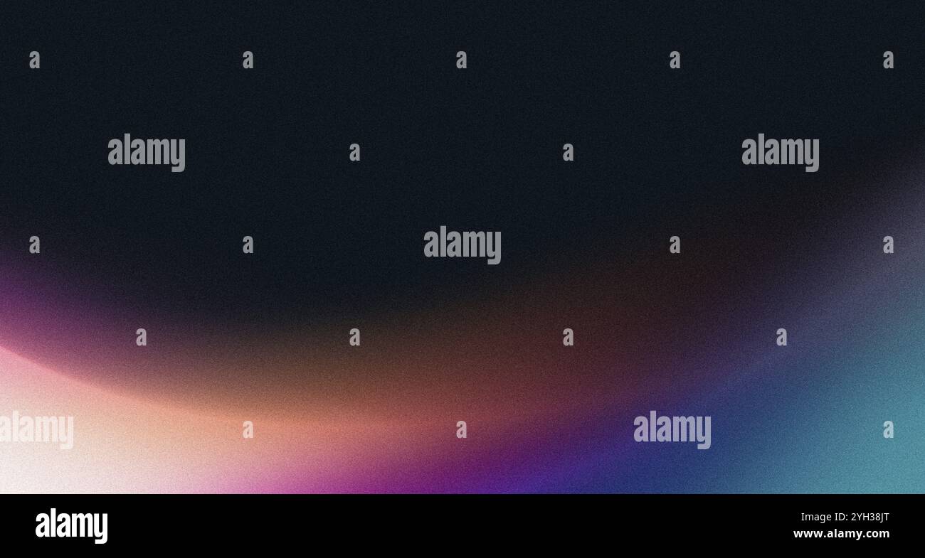Purple orange black dark blue grainy gradient background, noise texture ...