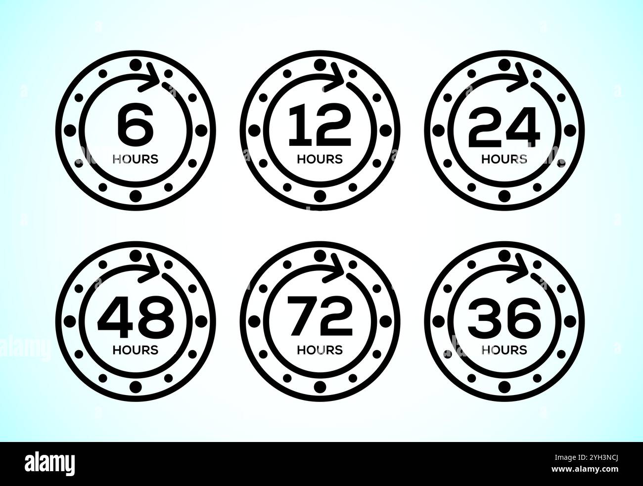 36 hours clock hi-res stock photography and images - Alamy