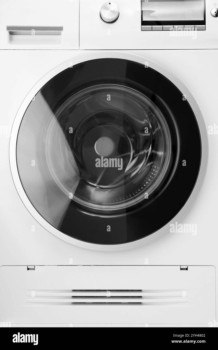 Empty washing machine cleaning cycle hi-res stock photography and ...
