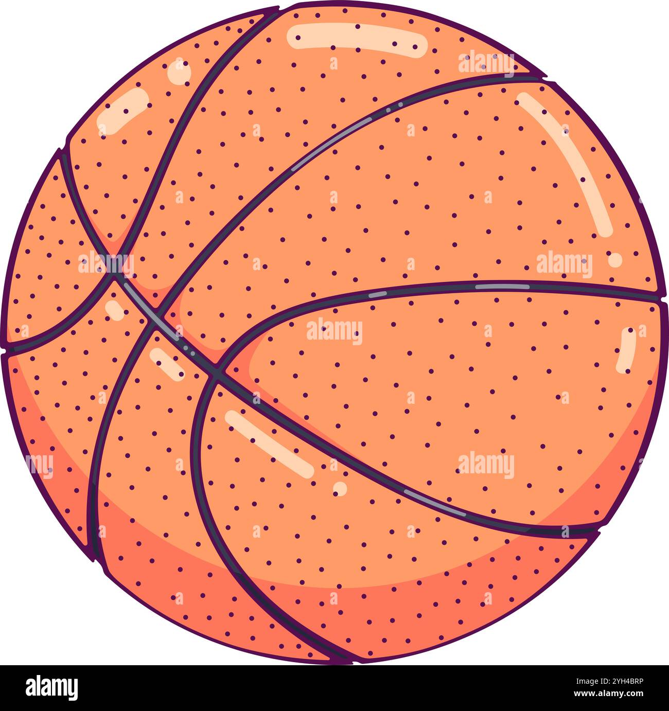 Close up basketball ball Stock Vector Images - Alamy