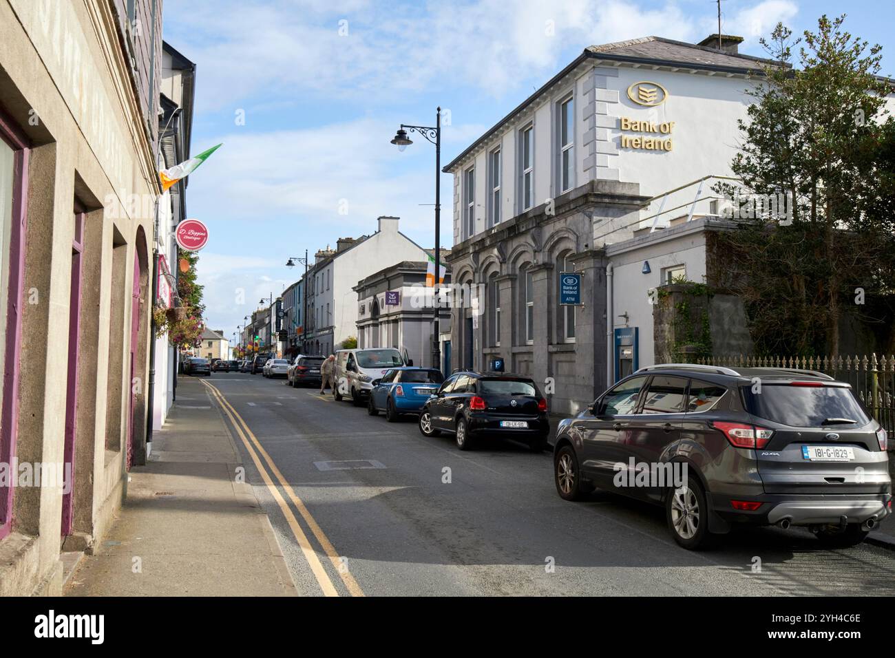 main street ballinrobe, county mayo, republic of ireland Stock Photo